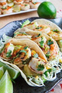 shrimp tacos